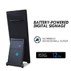 Draagbare Batterij Adverterende Vertoningsspeler 32 Duimlcd Digital Signage Kiosk