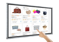 55 inch digitale signage LCD reclame display 10 punten multi touch muur gemonteerd