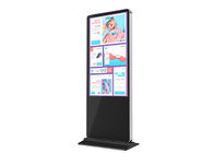 Digitale Signage 75“ Vloer zet Binnenlcd de Vertoningstotem op van 4K Adverterend voor Winkelcomplex