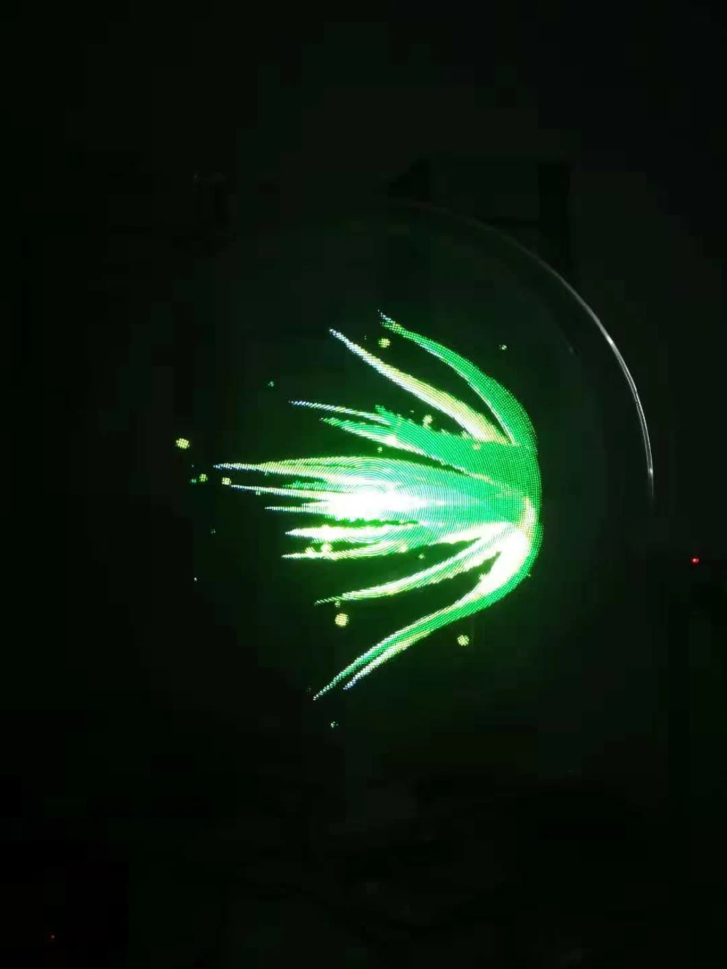 3D Kiosk van de Spiegel Holografische Vertoning voor de Reclame van LEIDENE Lichte 3D Hologramventilator