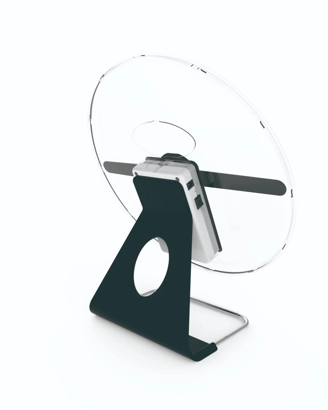 3D Kiosk van de Spiegel Holografische Vertoning voor de Reclame van LEIDENE Lichte 3D Hologramventilator
