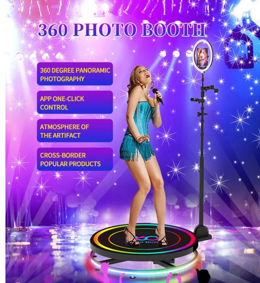 Topadk 360 van de de Spinnercamera van Photobooth Selfie de Celtablet iPad voor Partij