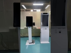 Mini Curved het Ontwerp die van het de Kiosktouche screen van de 23,6 Duimself - service voor Snel Voedselrestaurant opdracht geven tot