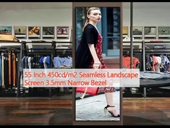 55 inch 450cd/m2 naadloos landschapsbeeld 3,5 mm smal bezel