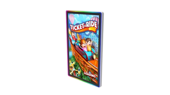 PCAP touchscreen LCD-monitor grootte van 10,1 inch tot 98 inch met ingebouwde kleurrijke LED-lichten voor game machine