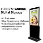 Verticaal 43 Duim Infrarood Touch screen Reclamekiosk Android Digital Signage Kiosk