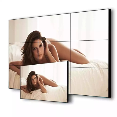 Adverterend LCD die het Scherm 3x3 verbinden 46 - 65 Duim Binnenlcd Videomuur