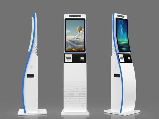 10-punts PCAP-touchscreen wachtrijbeheerkiosk voor bankrestaurant