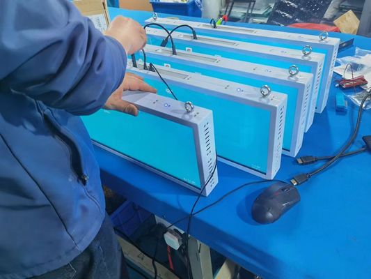 19.5 24 34 43 65 75 Inch Wandmontage Stretched Bar LCD Display TFT LCD Module 4K