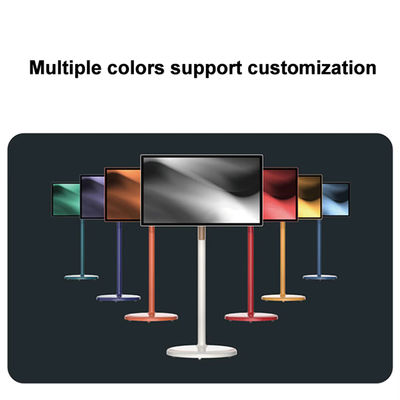 32 inch Draagbare Smart Interactieve Touch Kiosk Mobiele draadloze LCD Draaibaar Display