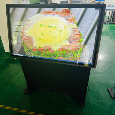 55 inch Stand touchscreen kiosk lcd Pcap monitor met ingebouwde i7 computer