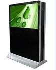 Van het het systeem dubbele gezicht van Android &amp;PC kiosk 55“ lcd digitale signage interactieve vertoning