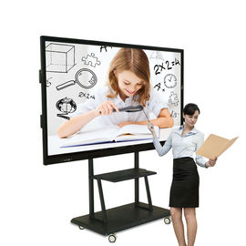 Interactieve Multiaanrakings Digitale Signage het Materiaal van het de Legeringskader van het 75 Duimaluminium