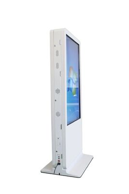 55 inch dubbelzijdig touchscreen kiosk met 1920x1080 resolutie