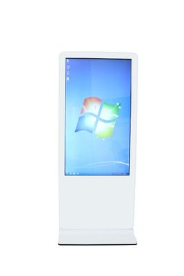 55 inch dubbelzijdige touchscreen kiosk met 1920x1080 resolutie
