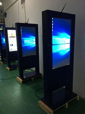 55 inch Digital Signage Kiosk met 1920x1080 resolutie Capacitive Touch