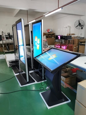55 inch Android digitale signage kiosk met 400CD/M² helderheid