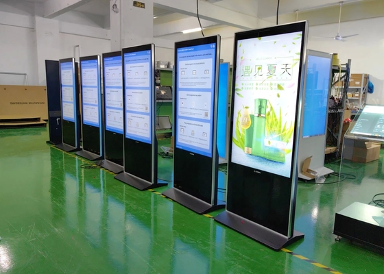 43-65 inch infrarood touchscreen digitale signage kiosk met 1920x1080 resolutie