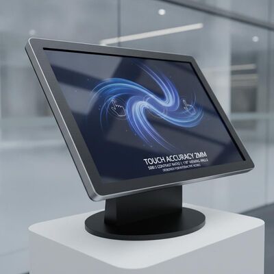 Aanraaknauwkeurigheid 2 mm Multi Touch Digital Signage Biedt 5000 1 contrastverhouding en 178 graden kijkhoek Ontworpen voor interactieve kiosken