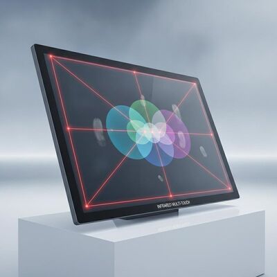 Infrared Touch Technology Multi Touch Digital Signage with 178 Degree Viewing Angle and 1920 X 1080 Resolution Supporting Multi User Engagement