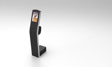 12.1 inch vloer staande capacitieve touchscreen kiosk met THERMAL printer ingebouwde Android of PC OS voor betaling kiosk