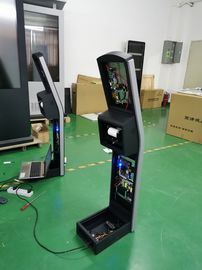 12.1 inch vloer staande capacitieve touchscreen kiosk met THERMAL printer ingebouwde Android of PC OS voor betaling kiosk