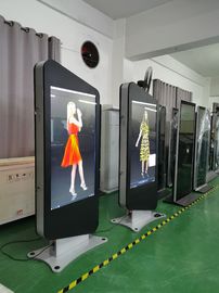 Tweezijdige Multiaanrakings Digitale Signage 1920 RGB × 1080 FHD met Metaalgeval