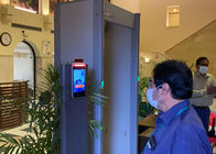 Van de de TEMPERATUURkiosk van de gezichtserkenning de veilige thermische scanner voor het systeem van het veiligheidstoegangsbeheer met QR-codemips software