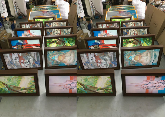 Galerij Houten Signage voor Slim Digitaal Fotokader