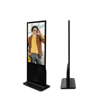 OEM 55inch de Kiosk Digitale Signage van het Vloer Bevindende Touche screen voor Self - service het Opdracht geven tot
