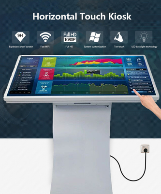 32 43 55 Duimlcd HD van de de Tribunekiosk van de Vertoningsvloer de Interactieve Tablet van Android