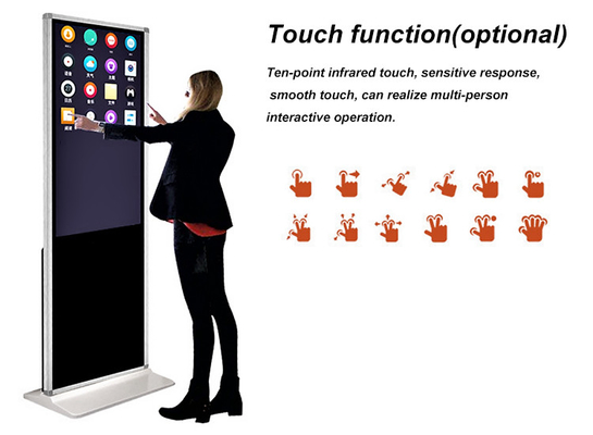 4K LCD Touch screen 42 49 50 55 65 Duim Digitale Signage Vertoningsvloer Status