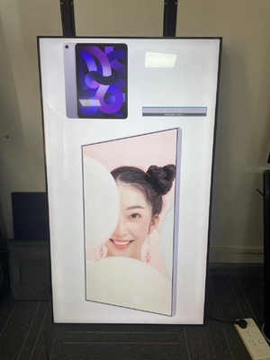 de Dooslcd van 55inch 65inch Licht het Type van TFT van het Vertoningsscherm ultra Smal Kader