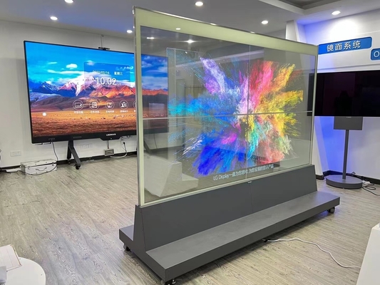 55 65 Videomuur van de 75 Duim de Commerciële Vertoning OLED bogen het Flexibele Scherm