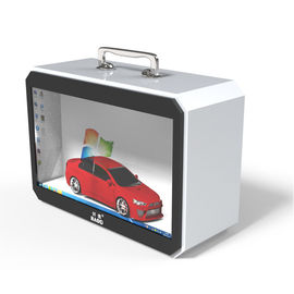 Pas Handvat aan de Transparante Lcd Doos door Lcd het Type van TFT van de Vertoningsdoos ziet