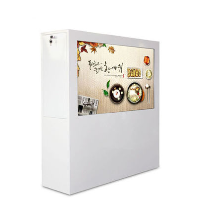 43 duim Standalone Transparante Lcd van het Netwerkwifi van Showcaseandroid Adverterende Speler