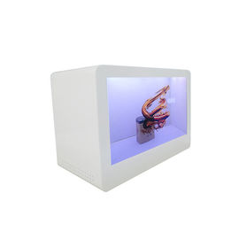 Acryl/Metaal Volledige HD Transparante LCD Showcase TFT voor Tegen Fysiek