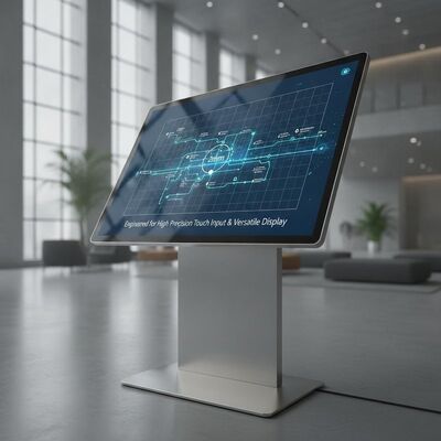Touch Accuracy 2mm Interactive Digital Signage-producten ontworpen voor hoge nauwkeurigheid aanraak-invoer en veelzijdige weergave op openbare plaatsen