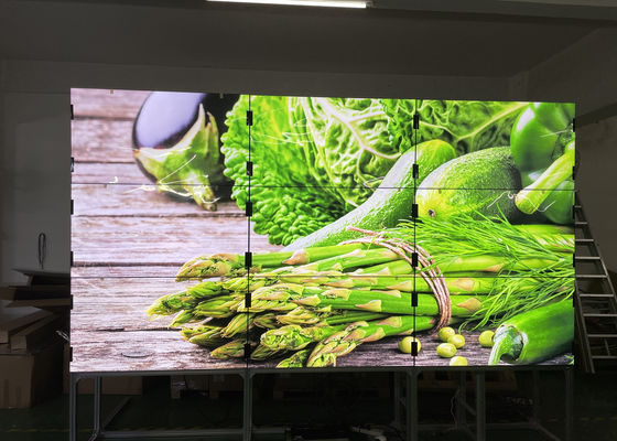 Zet de Duim500nits LG op van 250W 55 de videotv-muurmuur 1.8mm Vatting opzette