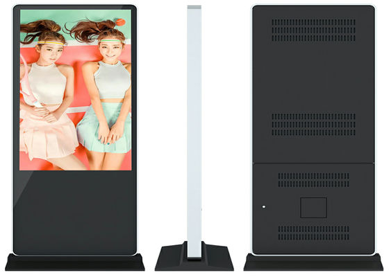 Digitaal Signage Kioskgehard glas Android 5,1 32inch-Vloer Status