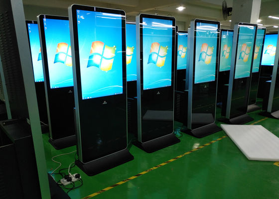 Digitale Signage Kiosk 43 49 55 65 75 Duim RJ45 Android 8,1 os