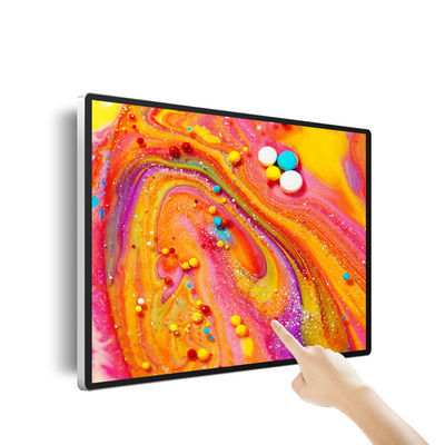 Media Player-de touch screen3.6ghz cpu 300cd/m2 Muur zette 32 Duim RK3368 op