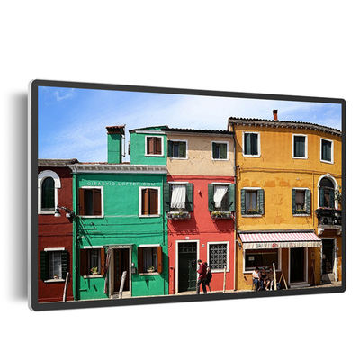De digitale Signage AC100V 300cd/m2 Muur zette 49 55 65 duim RK3288 mainboard op