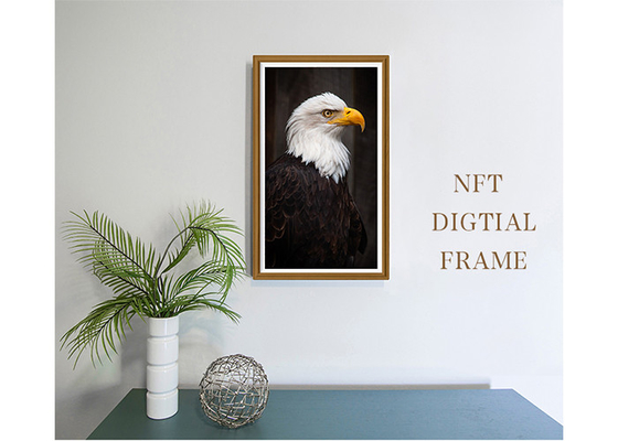 21.5In Digita Houten Elektronisch Fotokader