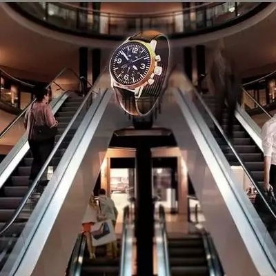 Openluchttoepassing 100cm Comité het Hologram van de de Vertonings 3D Holografische Geleide Ventilator van het Groottehologram 3D Reclameshowcase