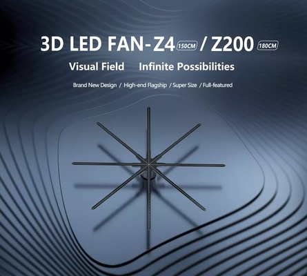 Duurzame 3D Holografische Vertonings LEIDENE Hologramventilators voor Reclame/Merk Bevordering